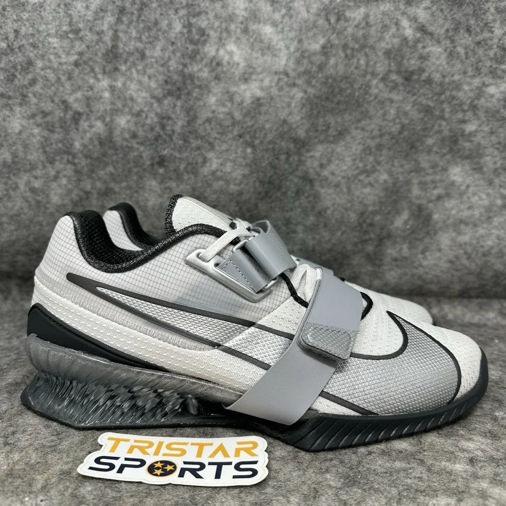 Nike Romaleos 4 SE Lifting Shoes Mens Sz 8.5 Phantom Dust Silver FZ8663-100